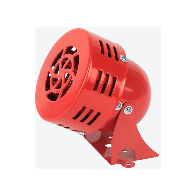 foto del prodotto 220v 110db mini sirena cablata allarme motore in metallo suono industriale protezione antifurto elettrico per casa ufficio negozio garage sistema di