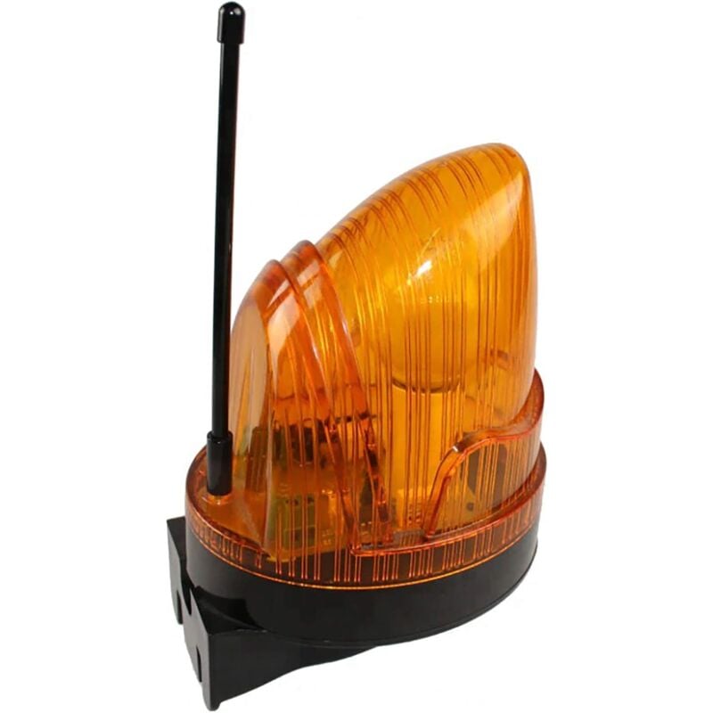 immagine 0 del prodotto 220v luce lampeggiante universale per cancello con antenna 433,92 mhz led lampeggiante per porta da garage automatica multitensione ac dc 12v 265v