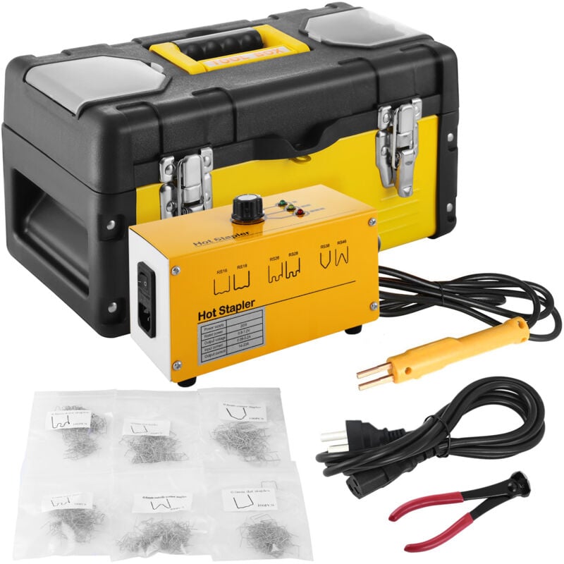 foto del prodotto 220v saldatrice di plastica kit di riparazione cucitrice a caldo 600 punti 3 impostazioni di calore mophorn