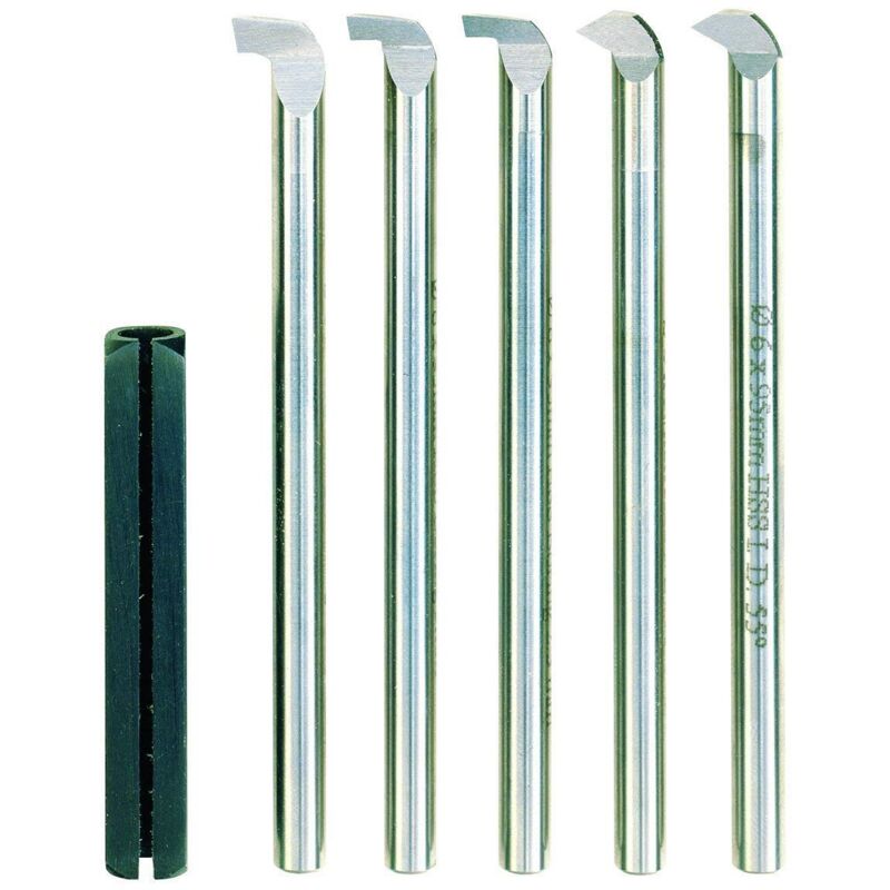 foto del prodotto 2224520 set 6 cuchillas roscado interior pd 230 e pd 400 proxxon