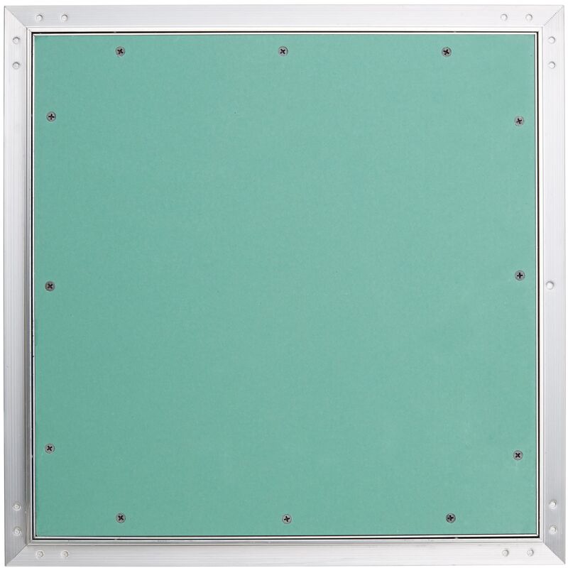 foto del prodotto 22258 sportello di ispezione in alluminio eco flex 200 x 200 mm con inserto in cartongesso da 12,5 mm, 244 x 244 mm upmann