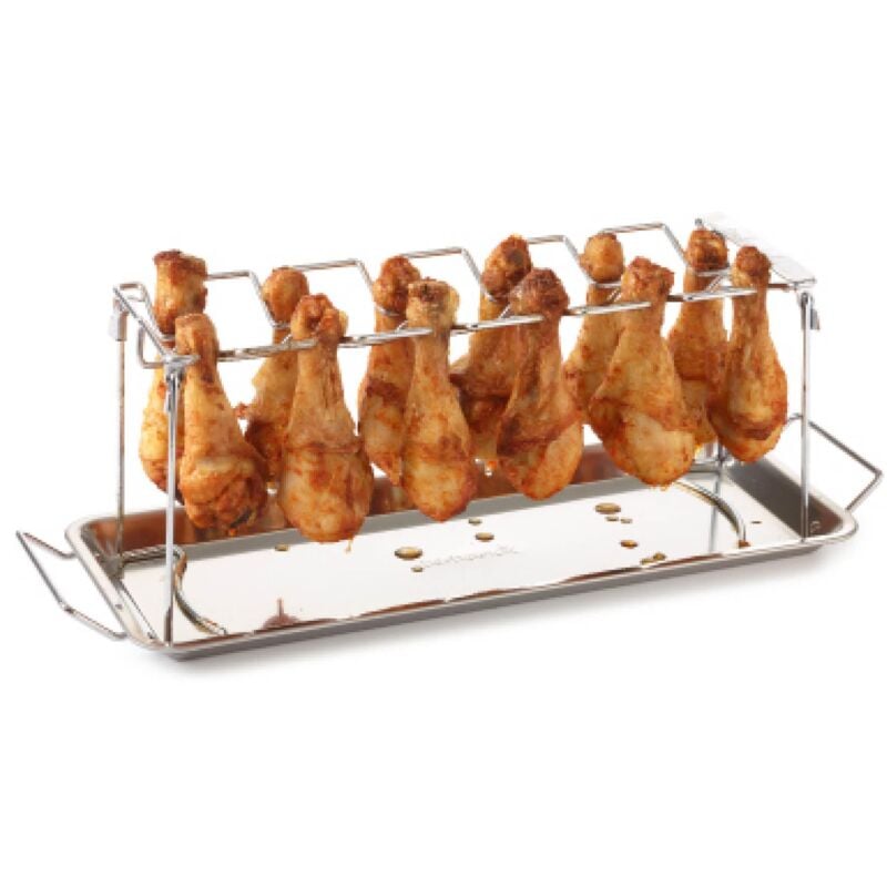foto del prodotto 2236140000 griglia per cuocere, argento, 38 x 16 x 2 cm barbecook