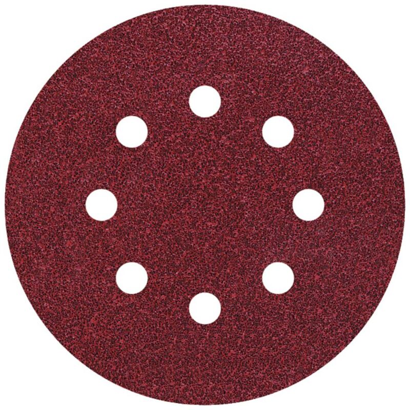 foto del prodotto 2251100 carta abrasiva eccentrica a strappo, perforato dimensione dei grani 120 125 mm 25 pz. wolfcraft