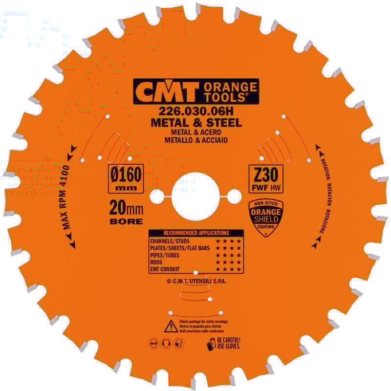 foto del prodotto 226.036.06 lama x materiali ferrosi pvc hw 165x1.6 1.2x15.88 z36 fwf