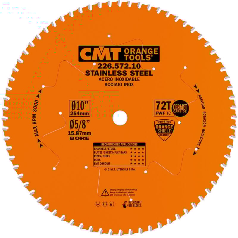 foto del prodotto 226.540.06h lama cermet x materiali ferrosi hw 160x1.8 1.4x20 z40 tcg