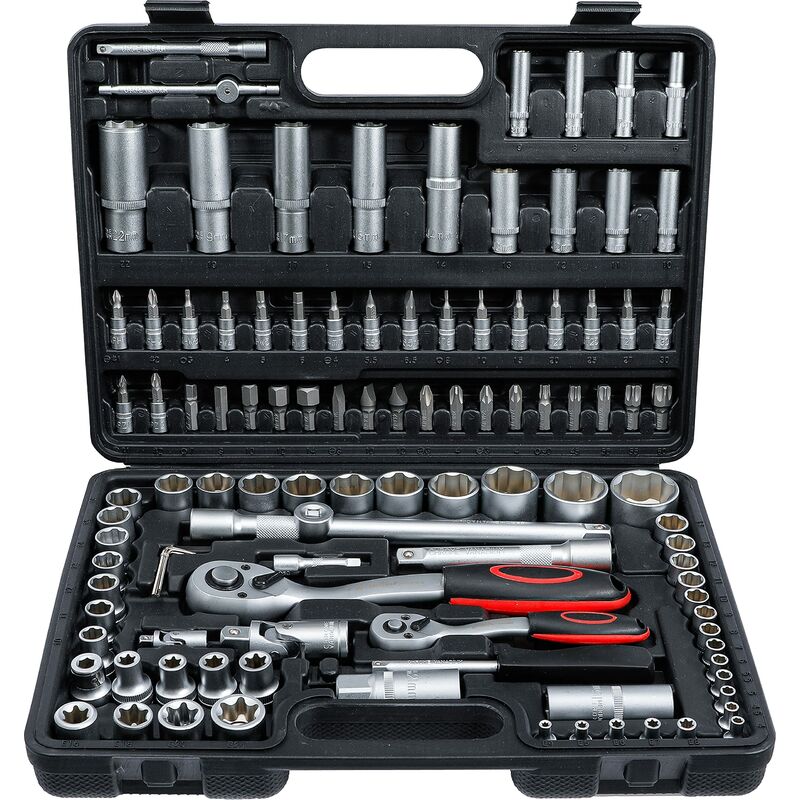 foto del prodotto 2287 set di chiavi a 108 pezzi 1 4 1 2 bgs technic