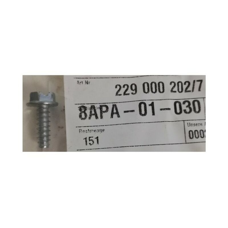 foto del prodotto 2290002027 vite maniglia frigorifero 4,2x13mm electrolux