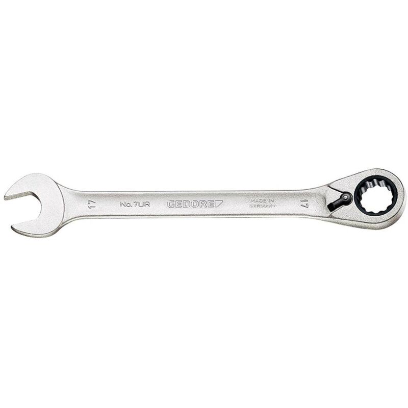 foto del prodotto 2297302 7 ur 13 chiave combinata a cricchetto misura metrica 07 25 mm gedore