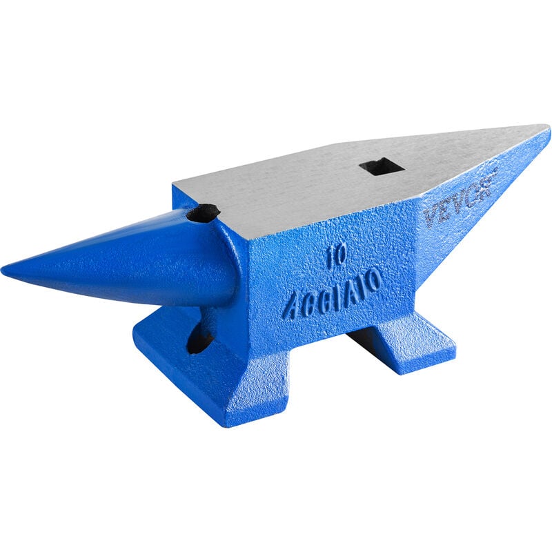 foto del prodotto 22lbs incudine acciaio 10 kg incudine in acciaio forgiatura rivettatura appiattimento formatura del metallo lavorazione dei metalli trattamento