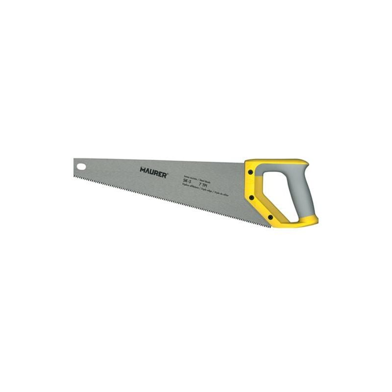 foto del prodotto 2320760 serrucho carpintero bimaterial 350 mm./ 14''', cranberry - maurer