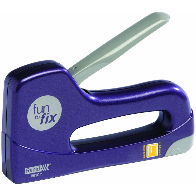 foto del prodotto 23317600 fun2fix m10y graffatrice, viola rapid