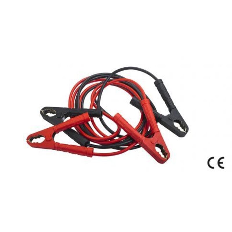foto del prodotto 2350020 mollette batteria auto con cavo da 4 m 400 a, cranberry maurer