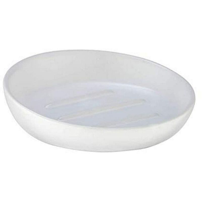 foto del prodotto 23645100 portasapone, bianco, 11, 5 x 3 x 11, 5 cm wenko