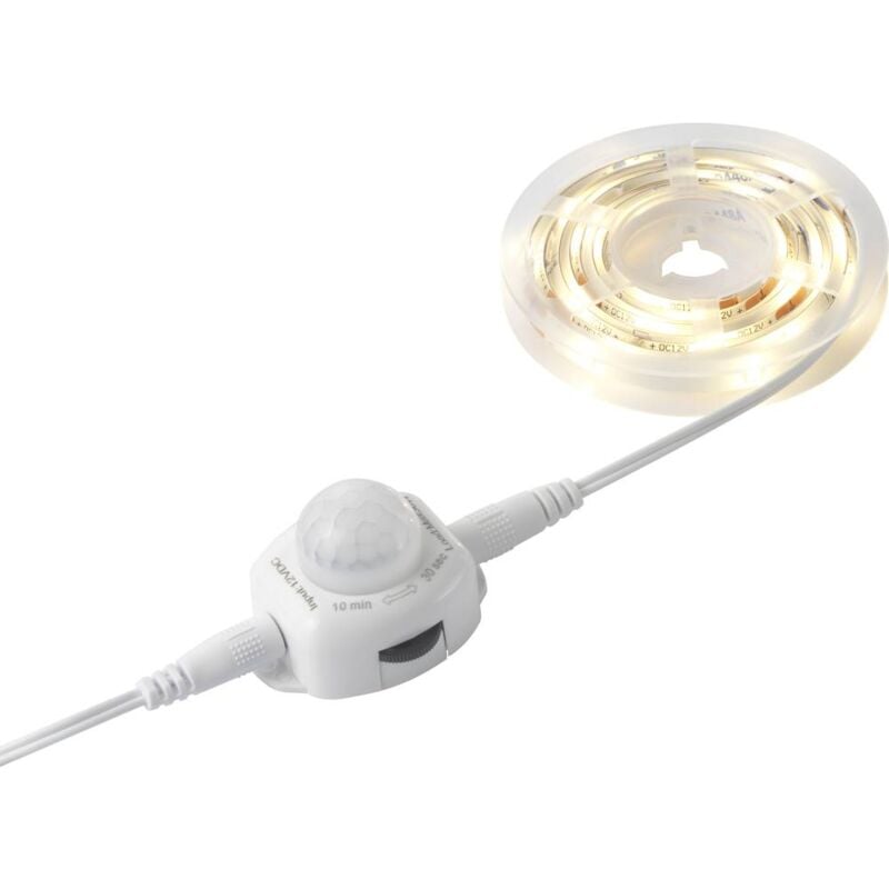 immagine 0 del prodotto 2376398 kit completo striscia led con sensore di movimento con spina 230 v 1.2 m bianco caldo 1 pz.