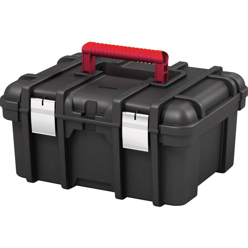 foto del prodotto 238279 wide cassetta porta utensili senza contenuto nero keter