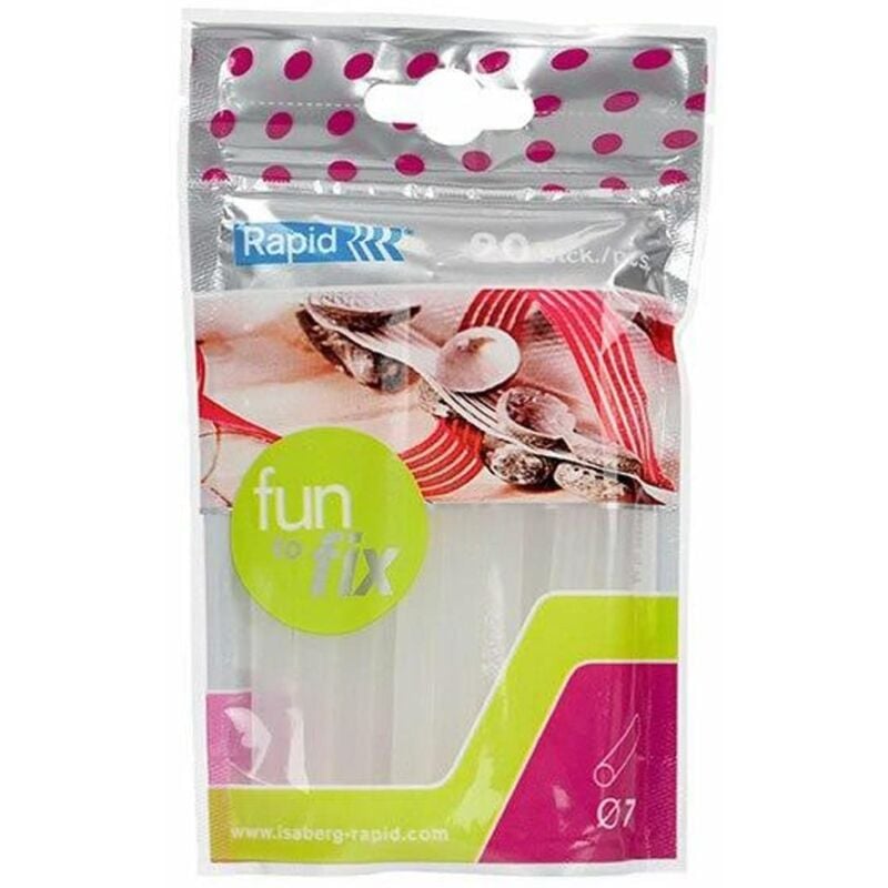 foto del prodotto 23835904 colla, trasparente, 7 x 100 mm - rapid