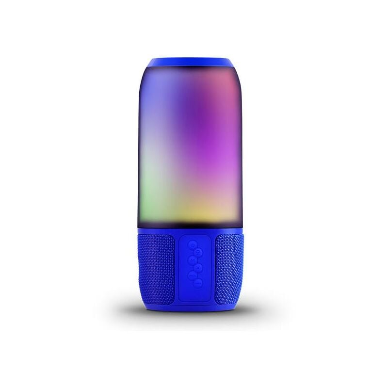 foto del prodotto 23w led altoparlante da tavolo usb tf card slot blu