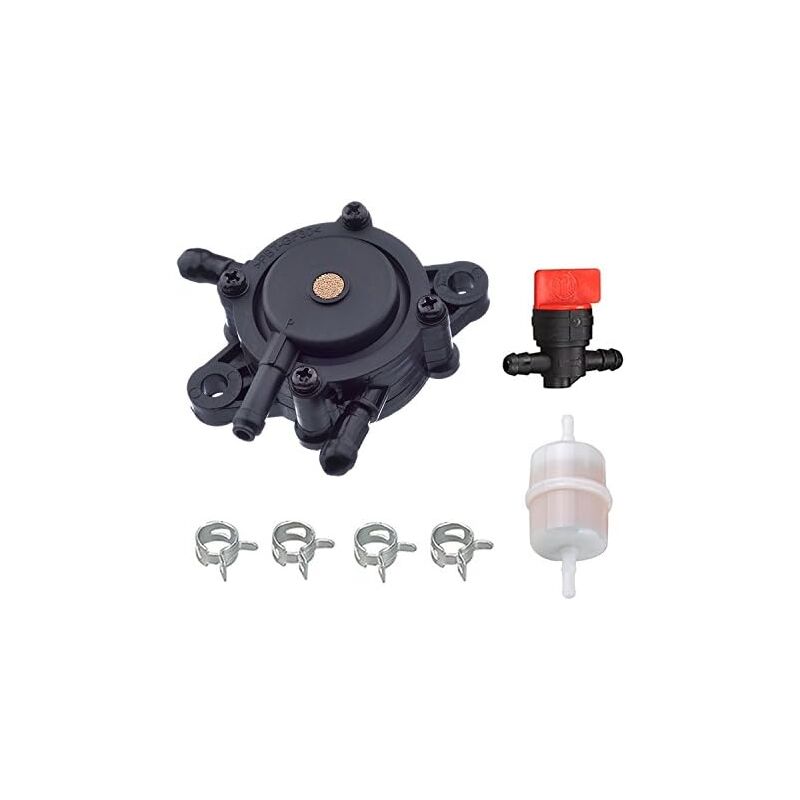 foto del prodotto 24 050 13 s filtro carburante pompa carburante per briggs stratton 491922 808656, kawasaki 49040 7001, 253t 24 393 04s 24393 16s, lg808656 m138498