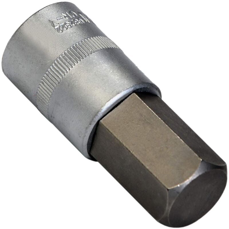foto del prodotto 24 mm esagono incassato inserto dado chiave per viti interne 6 angolari inserto per cacciavite inserto 1 2 quadrato interno cr v acciaio