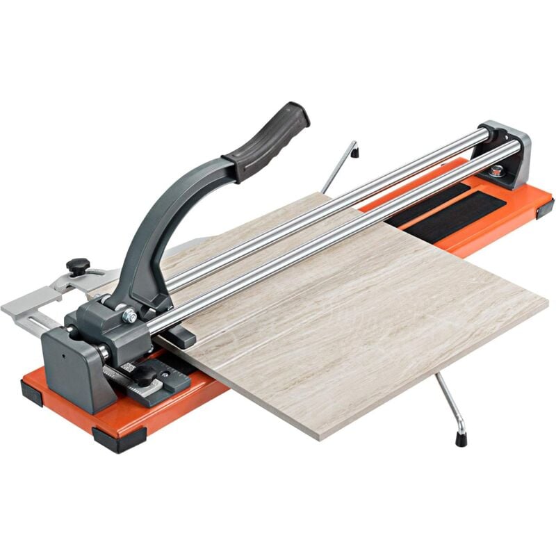 foto del prodotto 24 tagliapiastrelle professionale, tagliapiastrelle manuale per uso domestico, taglio piastrelle risparmia sforzo, di metallo, rosso arancio,