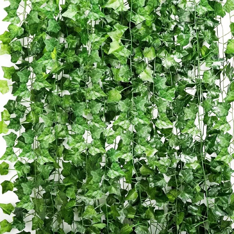 foto del prodotto 24 x ghirlanda di edera artificiale per la parete del balcone