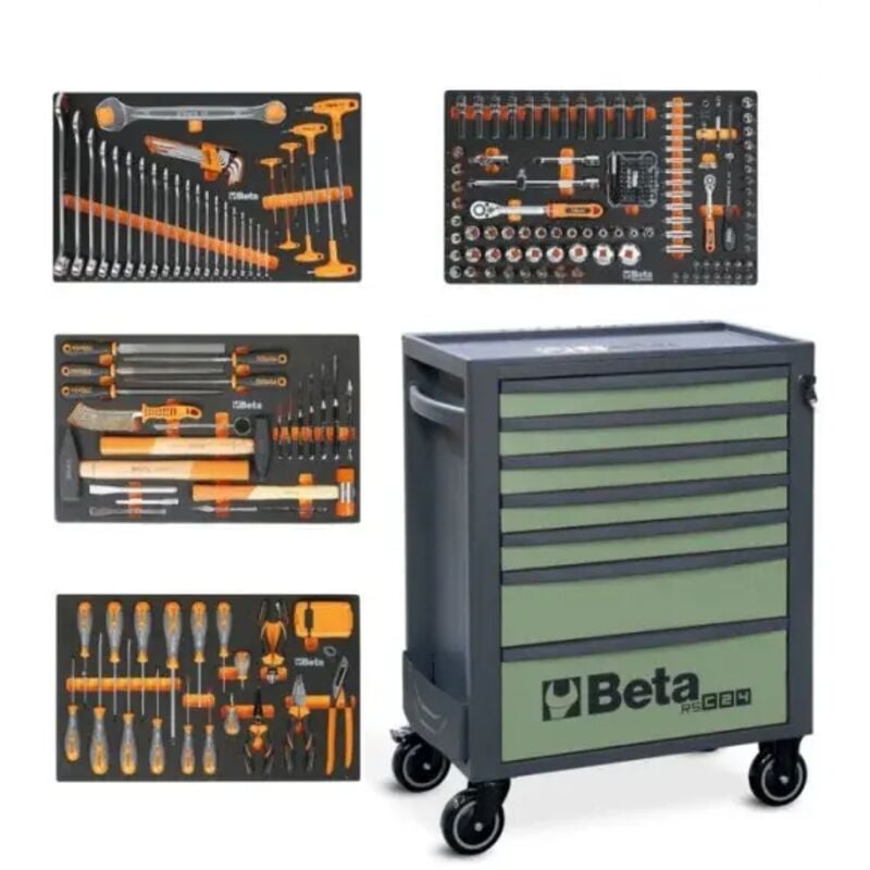foto del prodotto 2400 rsc24 7 v 4m cassettiera edizione limitata con assortimento 267 pz. beta