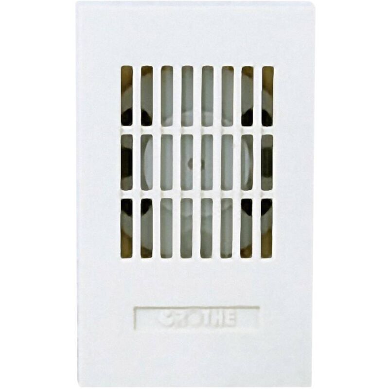 foto del prodotto 24082 campanello 12 v max 85 dba bianco grothe