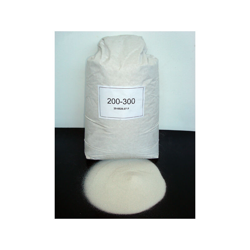 foto del prodotto sogi graniglia 25 kg microsfere vetro per sabbiatrice grana 200 300 abrasivo