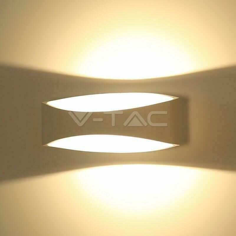 foto del prodotto v tac plafoniera da muro indoor 5w 4000k ip20 8232