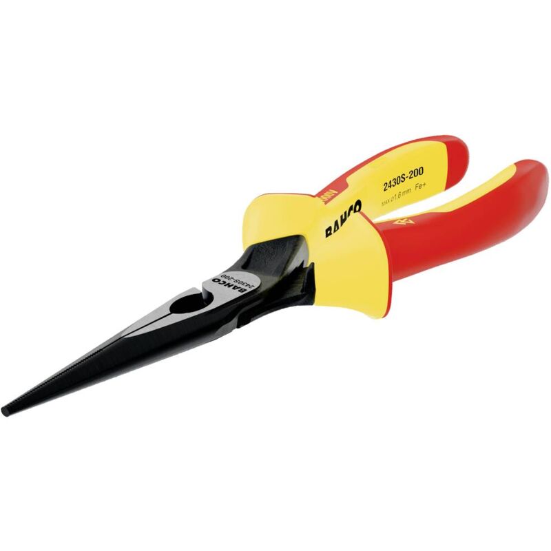 foto del prodotto 2430 s 200 vde pinza con becchi mezzotondi 200 mm bahco