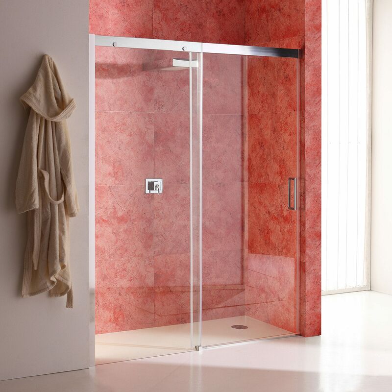 foto del prodotto porta nicchia per doccia con lato fisso a sinistra 150cm dream
