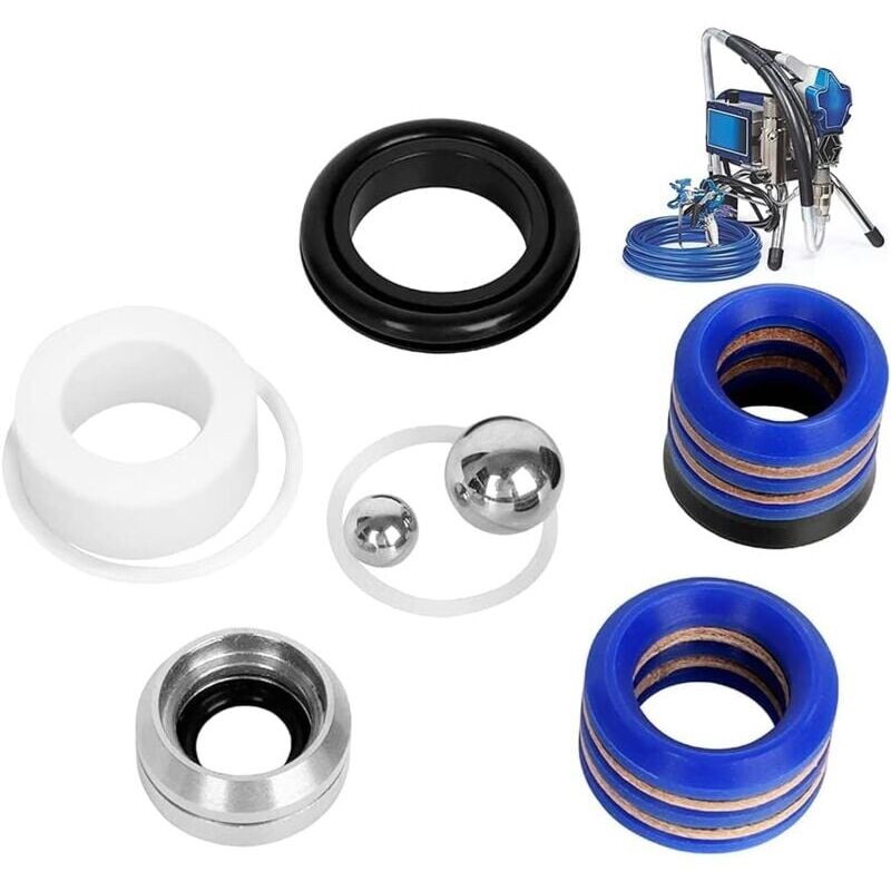 foto del prodotto 244194 kit d emballage de r paration de pompe accessoires de pompe de pulv risateur de peinture air kit de r paration pi ces accessoires fit for