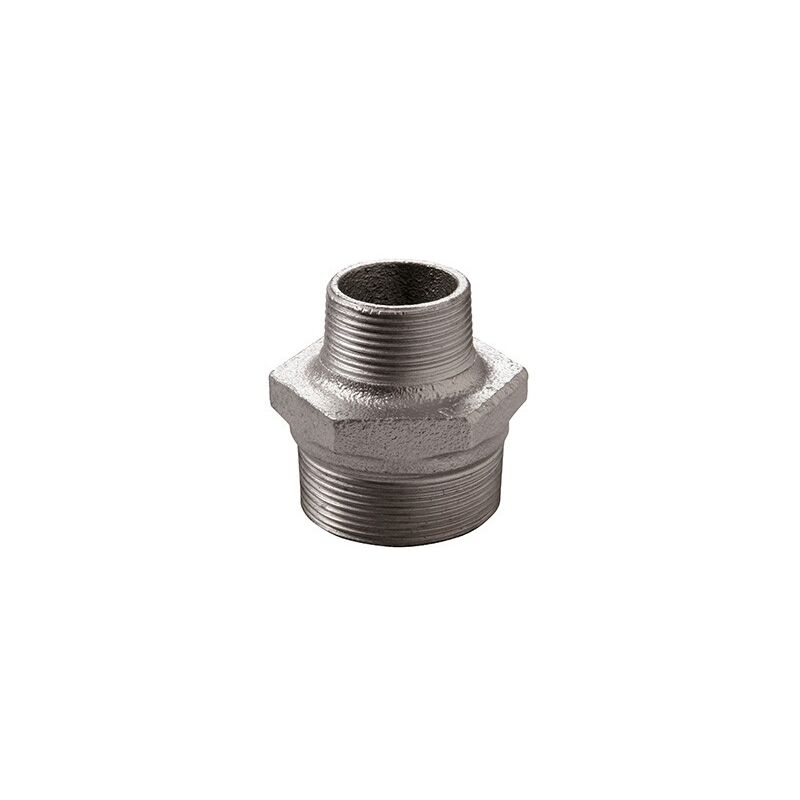 foto del prodotto 245 nipples nipplo riduzione 1 1 4 x 1 2 in ghisa zincata 24505063