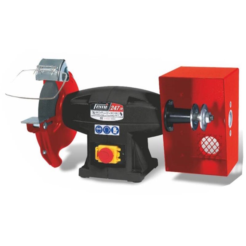 foto del prodotto 247 m smerigliatrice combinata con mole e spazzola 850w 400v femi