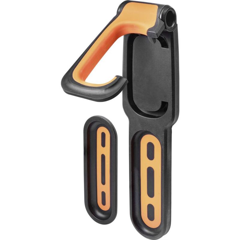 foto del prodotto 2498549 supporto a muro plastica abs arancione