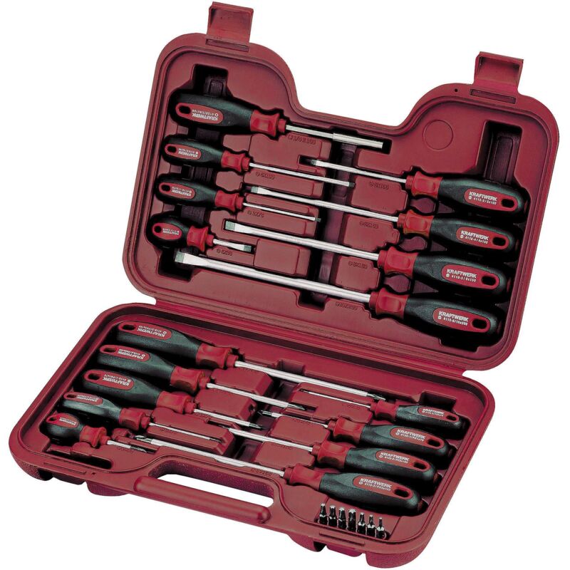 foto del prodotto 24pz set cacciaviti ergokraft s2