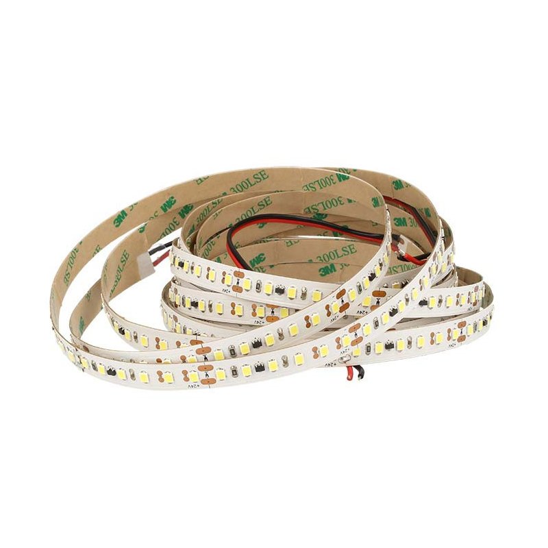 foto del prodotto 24v bobina led 17w m bianco caldo 3000k 600 smd 2835 5 metri
