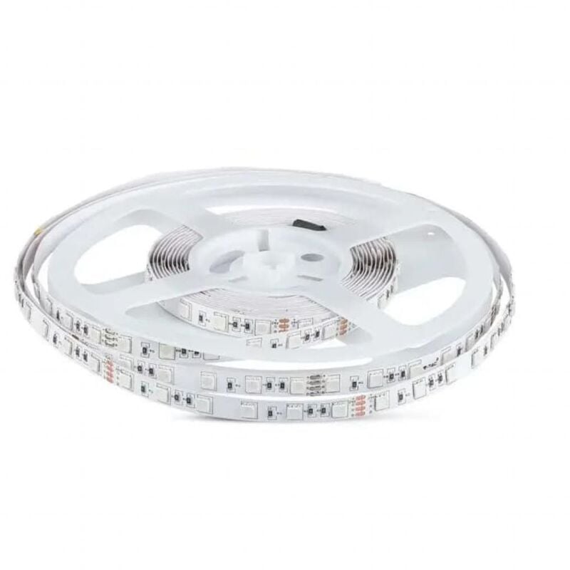 foto del prodotto 24v bobina led 300 smd 5050 9w m bianco caldo ip20 5 metri per allestimenti camion barca sku 212431