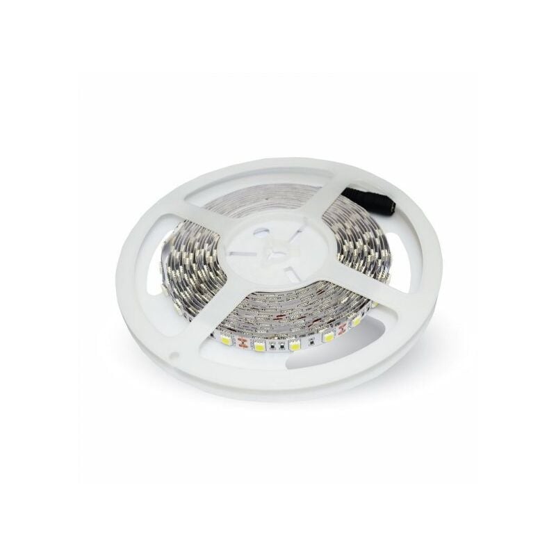 foto del prodotto 24v bobina led 300 smd 5050 9w m bianco freddo ip20 5 metri per illuminazione camion barca sku 212430