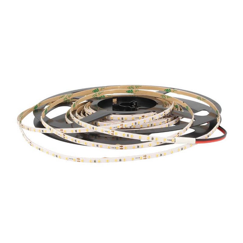 foto del prodotto 24v bobina led 4mm 17w m bianco caldo 2700k 800 smd 2216 5 metri cri90