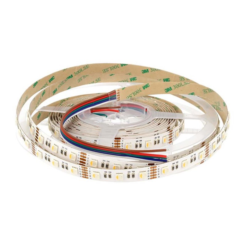 foto del prodotto 24v bobina led rgbw neutro rgb nw 20w m 300 smd 5 metri