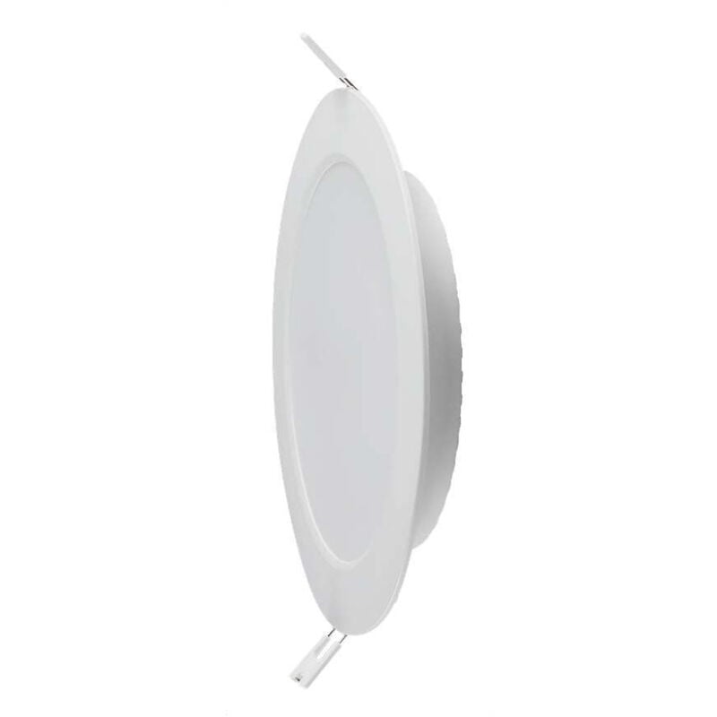 foto del prodotto 24w led backlit mini pannello rotondo 3000k luce calda