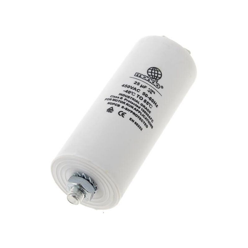 foto del prodotto 25 f 450v condensatore per lavatrici ad alta pressione lavor