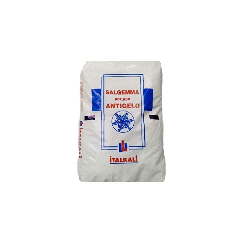 foto del prodotto 25 kg sale antigelo salgemma per disgelo stradale sale marino naturale italkali