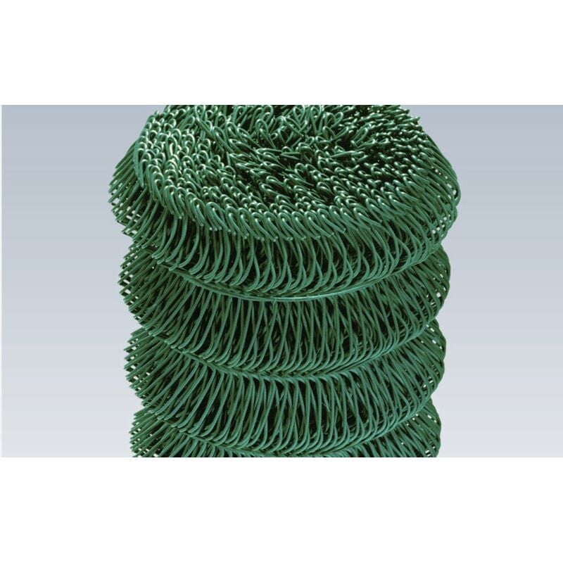 foto del prodotto 25 mt rete metallica griglia rombo plastificata verde replax t70 cavatorta h 200