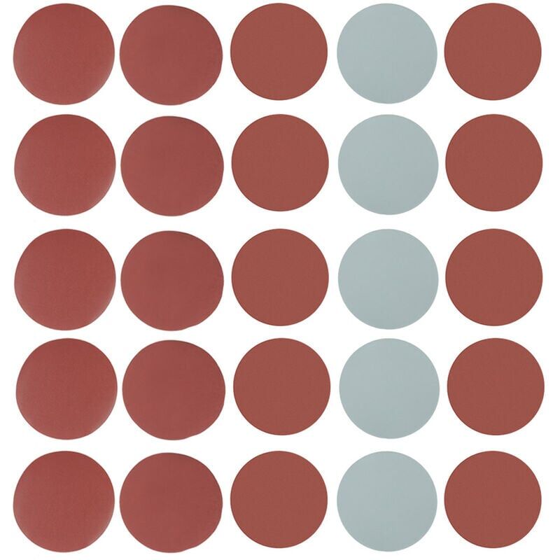 foto del prodotto 25 pezzi di carta vetrata colorata grana 800 1000 1500 2000 3000, dischi abrasivi, tamponi per levigatura, set di carta vetrata per levigatura,