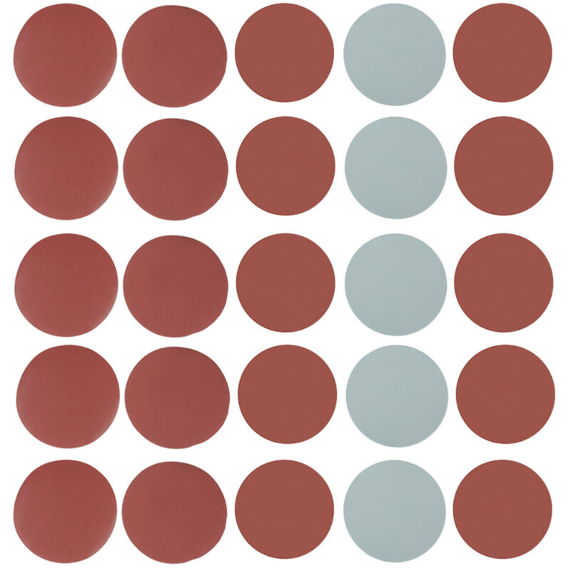 foto del prodotto 25 pezzi di carta vetrata colorata grana 800 1000 1500 2000 3000, dischi abrasivi, tamponi per levigatura, set di carta vetrata per levigatura,