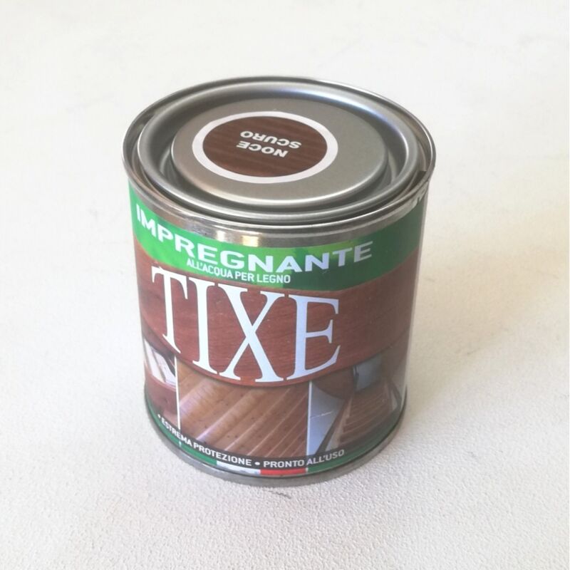 foto del prodotto 250ml impregnante all acqua castagno per esterni ed interni tixe