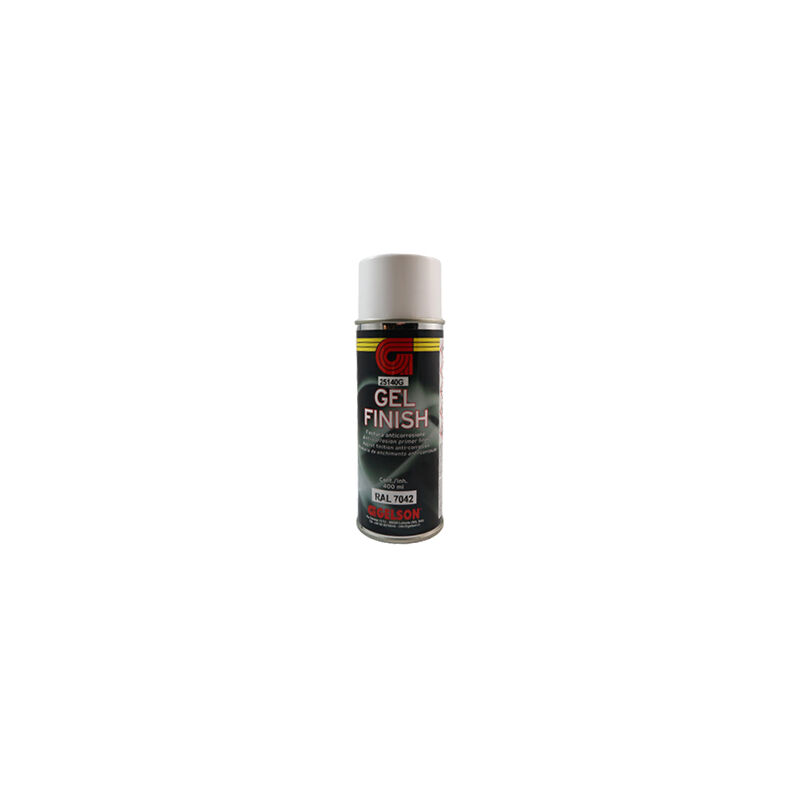 foto del prodotto 25140 spray gel finish ral 7042 grigio 400 ml gelson