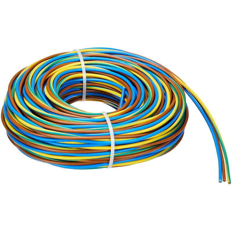 foto del prodotto 25151 cavo unipolare n07v k, sezione 1x2.5 mm, 25 mt. la confezione pu variare leggermente. electraline